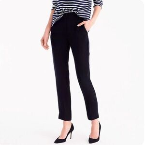 J. Crew Zip Front Elastic Waist Pants